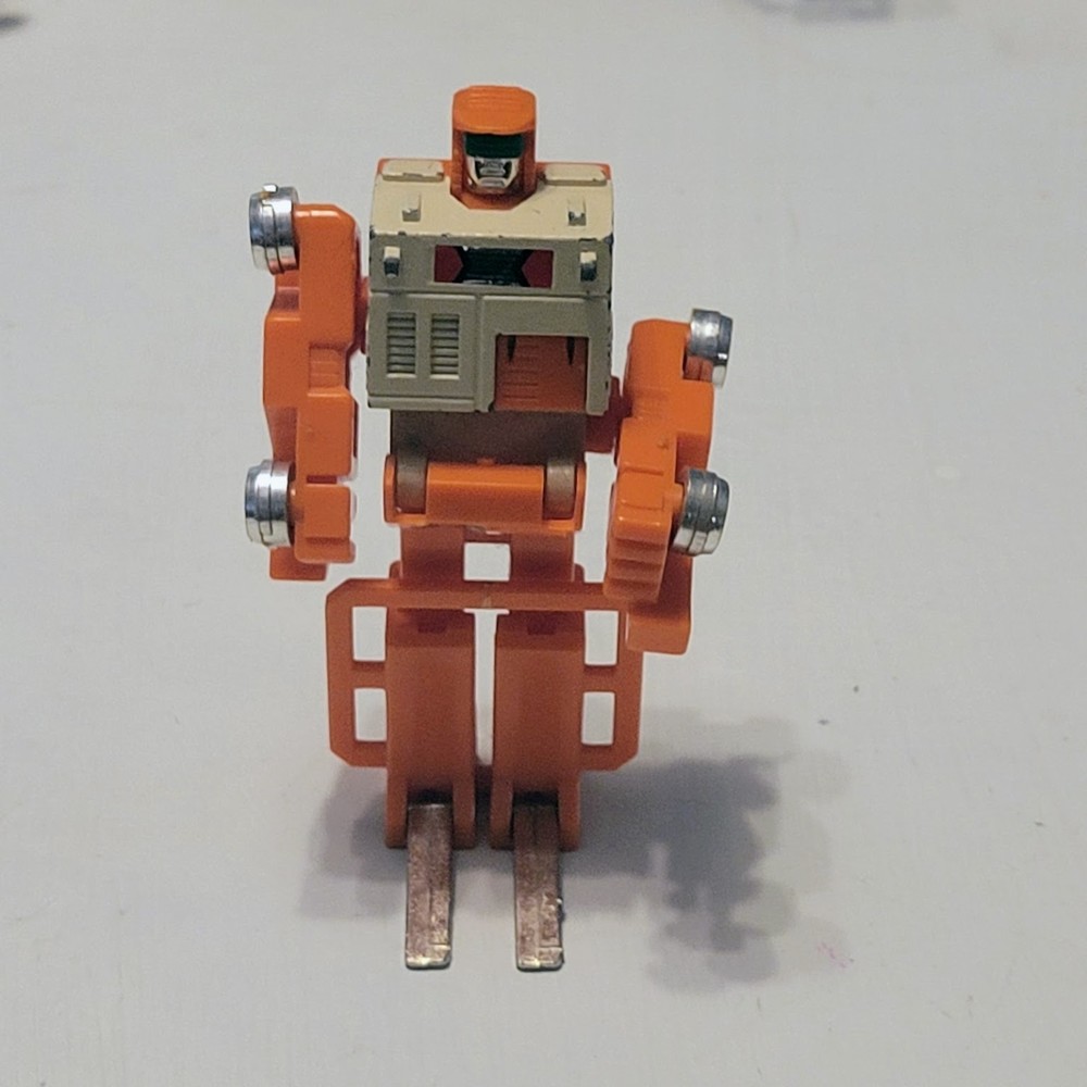 Vintage Spoons GoBots Transformer Forklift Bandai Robot 1984.